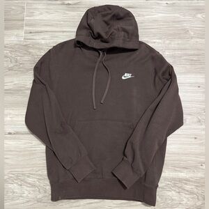 Men's Nike Brown Pullover Hoodie Used